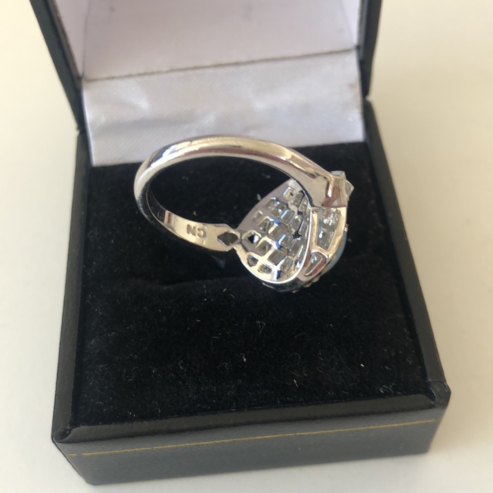 Vintage Women ring size 9 T#1 - Picture 5 of 9